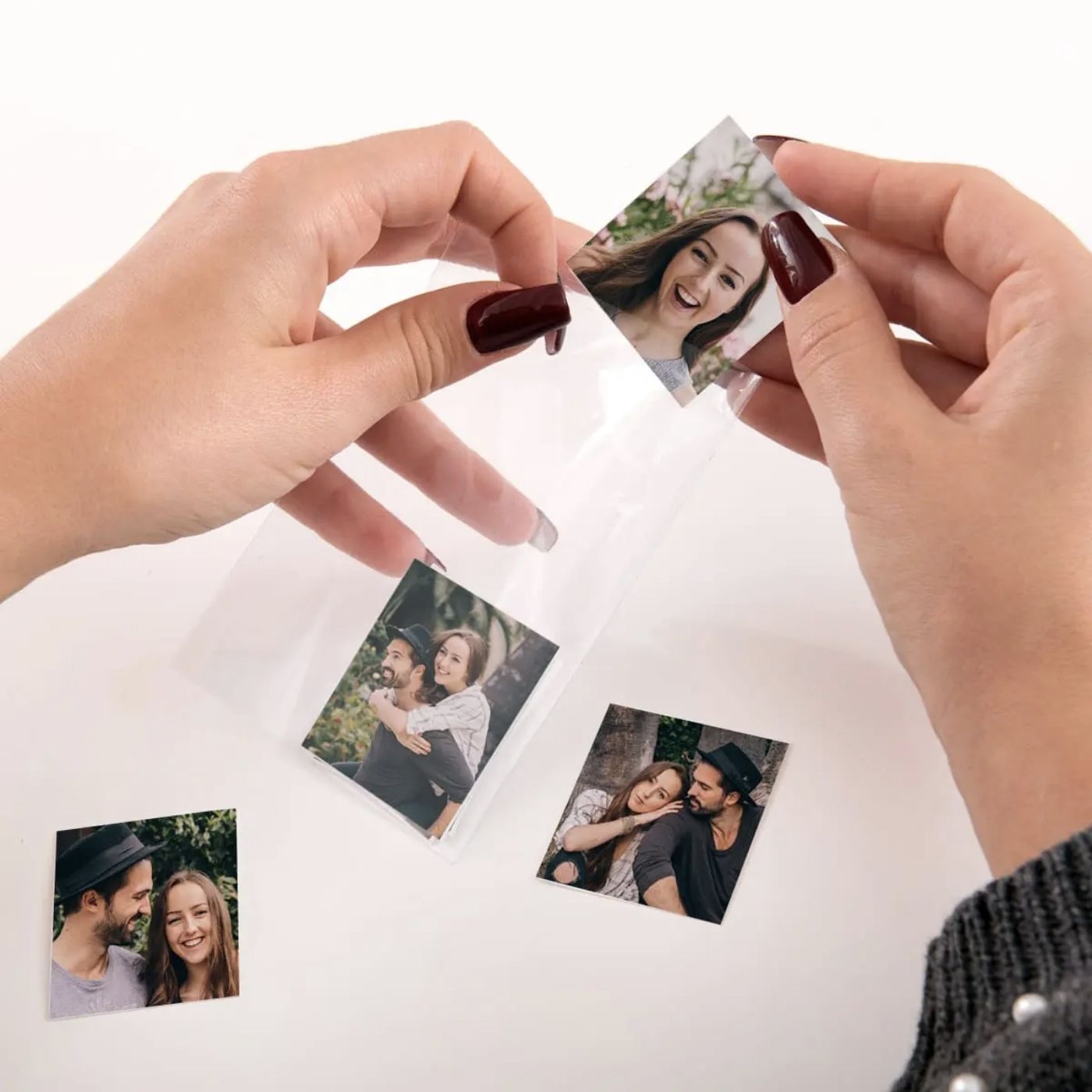Brandian 24 Mini Photo Prints Tailor Your Space with Personalized Mini Photo Prints Unique Decor for Every Corner Size 3 x 3 Inch, Multicolor, (Pack of 24)