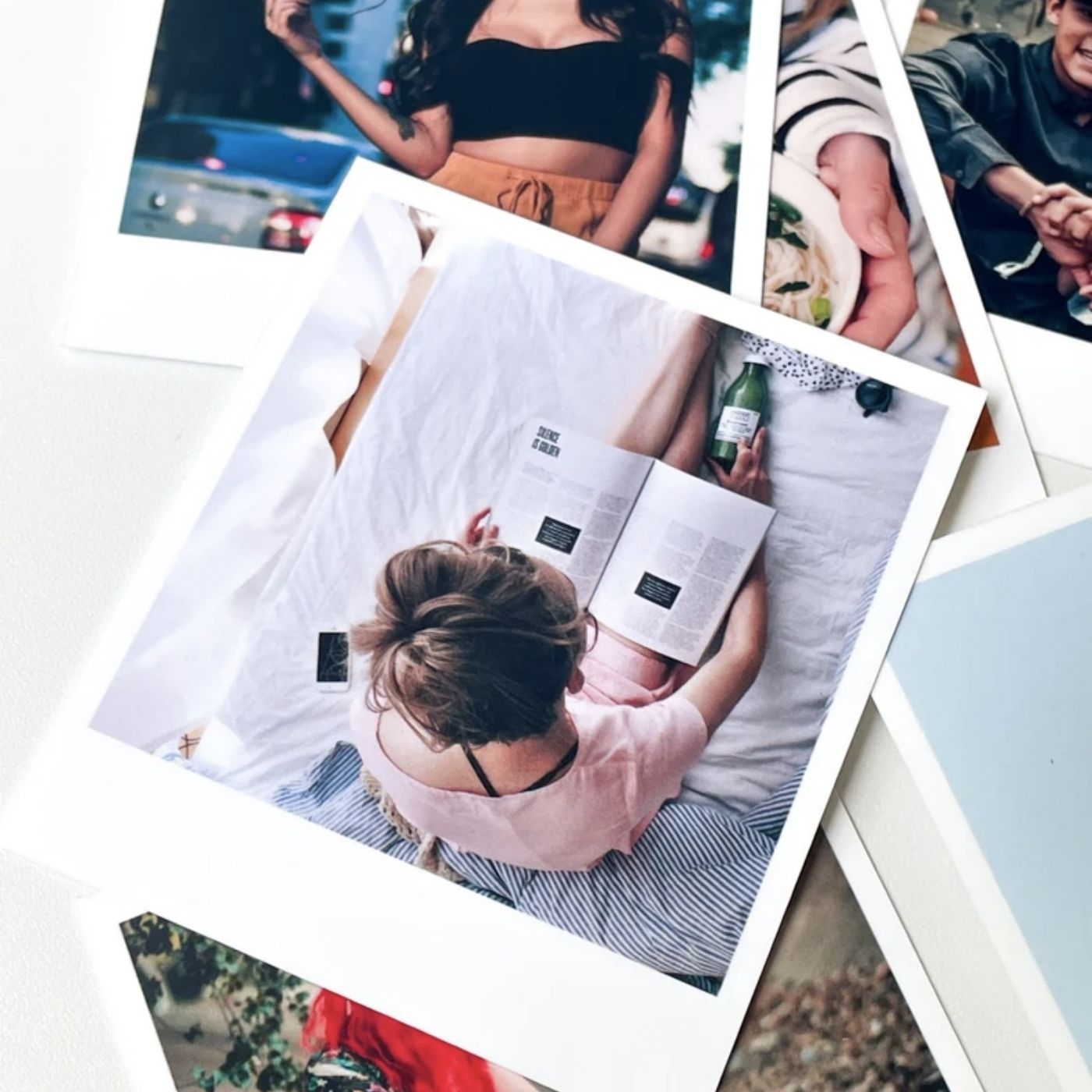 Brandian Customised Mini Photo Print Unique Tokens Make Every Occasion Special with a Personalized Gift Customized Mini Photos Print 4 X 3 Inches, White,