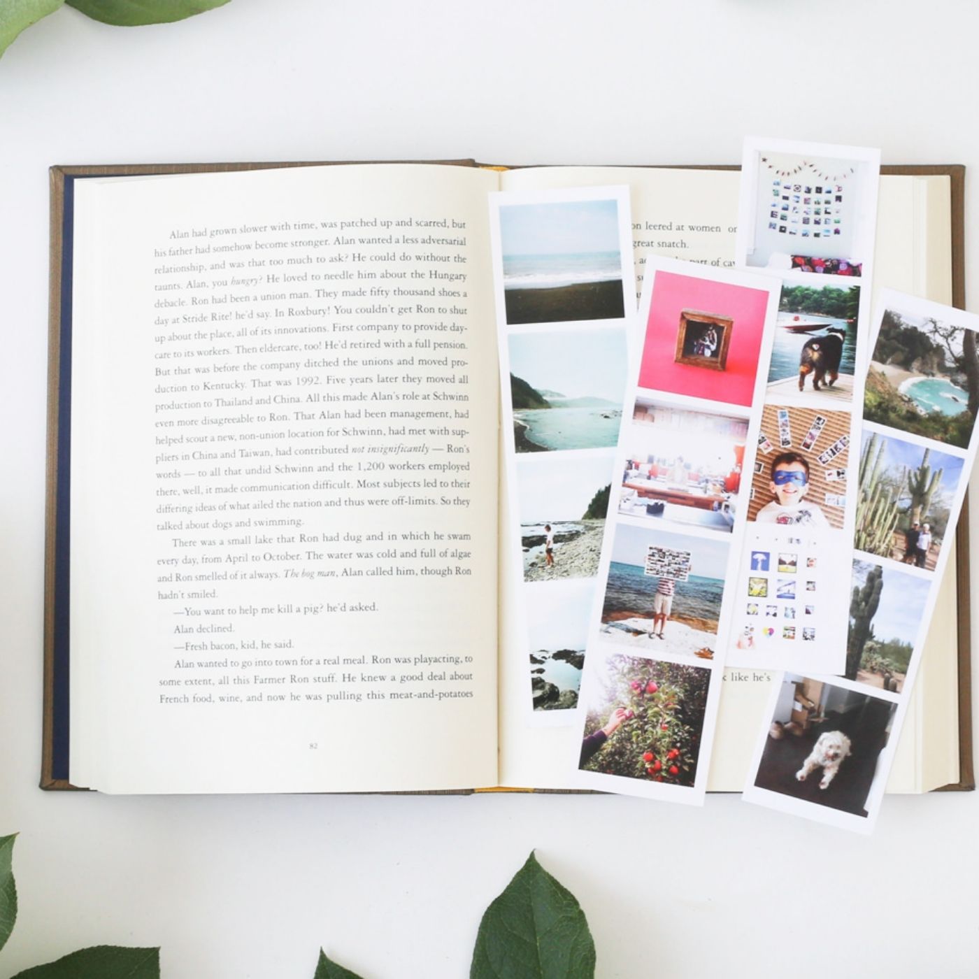 Brandian 24 Customised Photo Strip Prints Personalized Photo Prints Create Customized Memories with our Style Prints Add Text & Emoji Gift Multicolour 8 X 2 Inches (Pack of 6 Photo Strips)