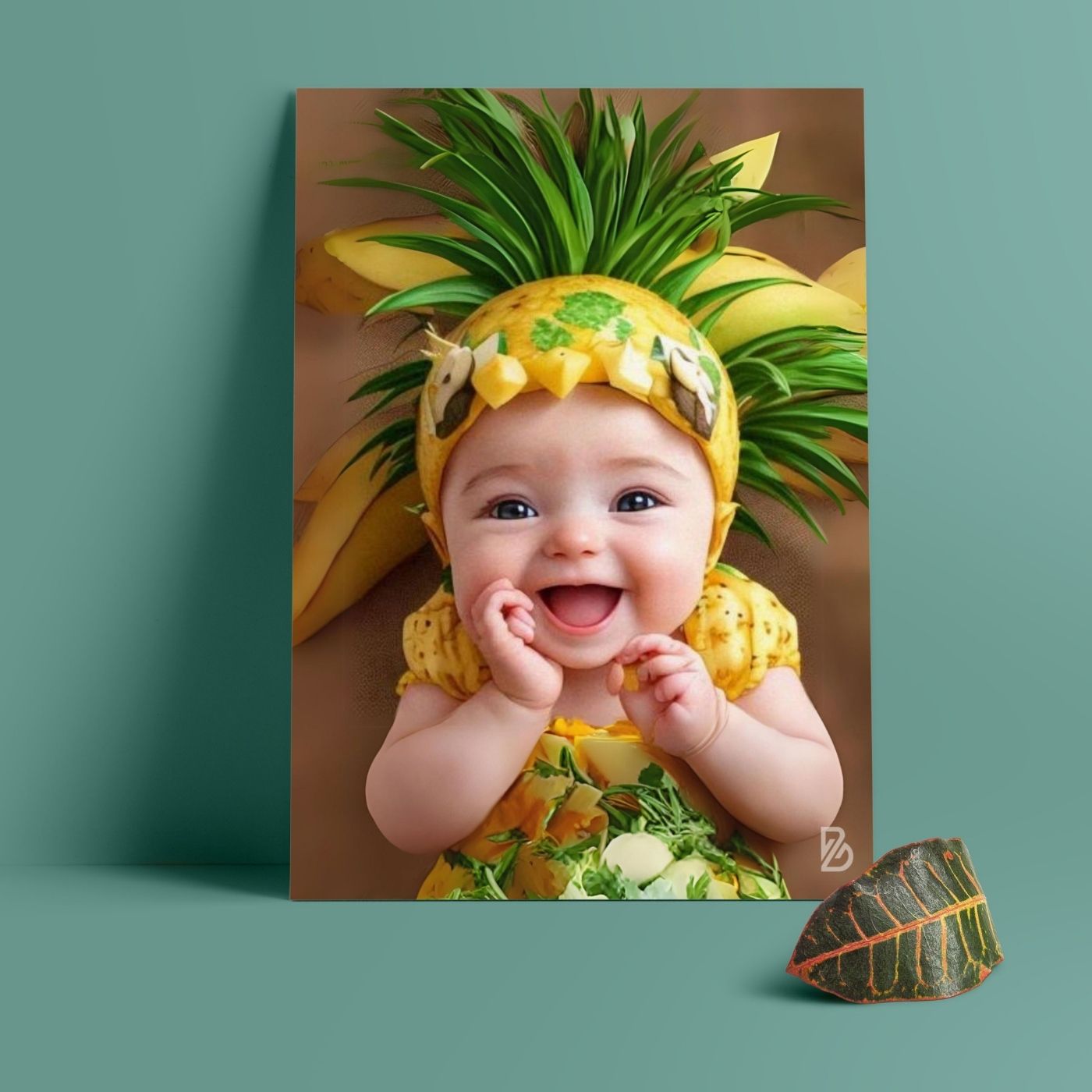 Brandian Baby Photos For Wall Nurture Your Nest with a Cute Baby Poster for Pregnant Women Joyful Anticipation A4 Size (29 cms X 21 cms) Set of 6