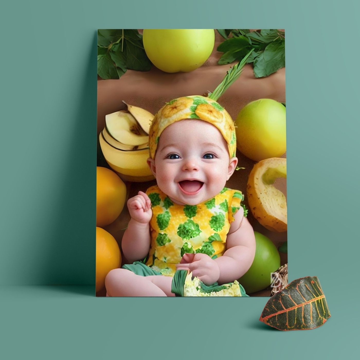 Brandian Baby Photos For Wall Nurture Your Nest with a Cute Baby Poster for Pregnant Women Joyful Anticipation A4 Size (29 cms X 21 cms) Set of 6