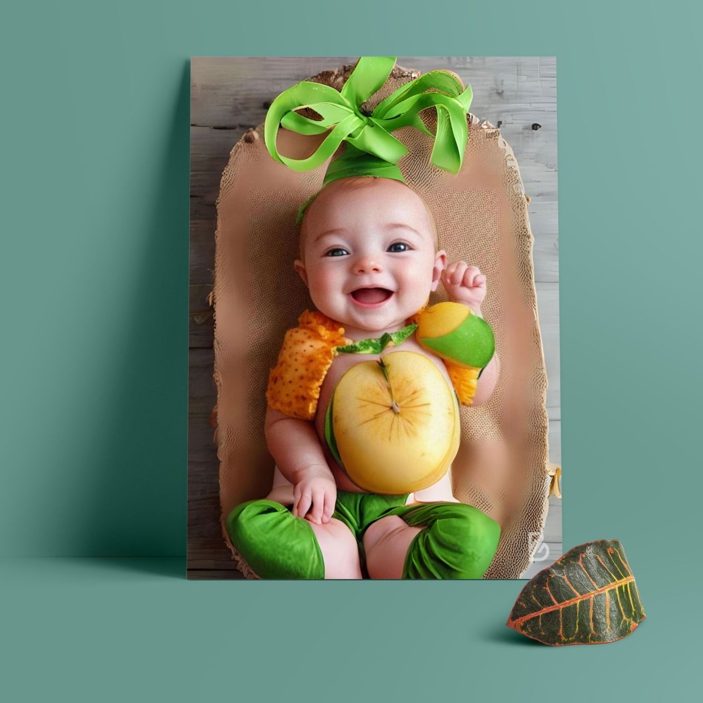 Brandian Baby Photos For Wall Nurture Your Nest with a Cute Baby Poster for Pregnant Women Joyful Anticipation A4 Size (29 cms X 21 cms) Set of 6