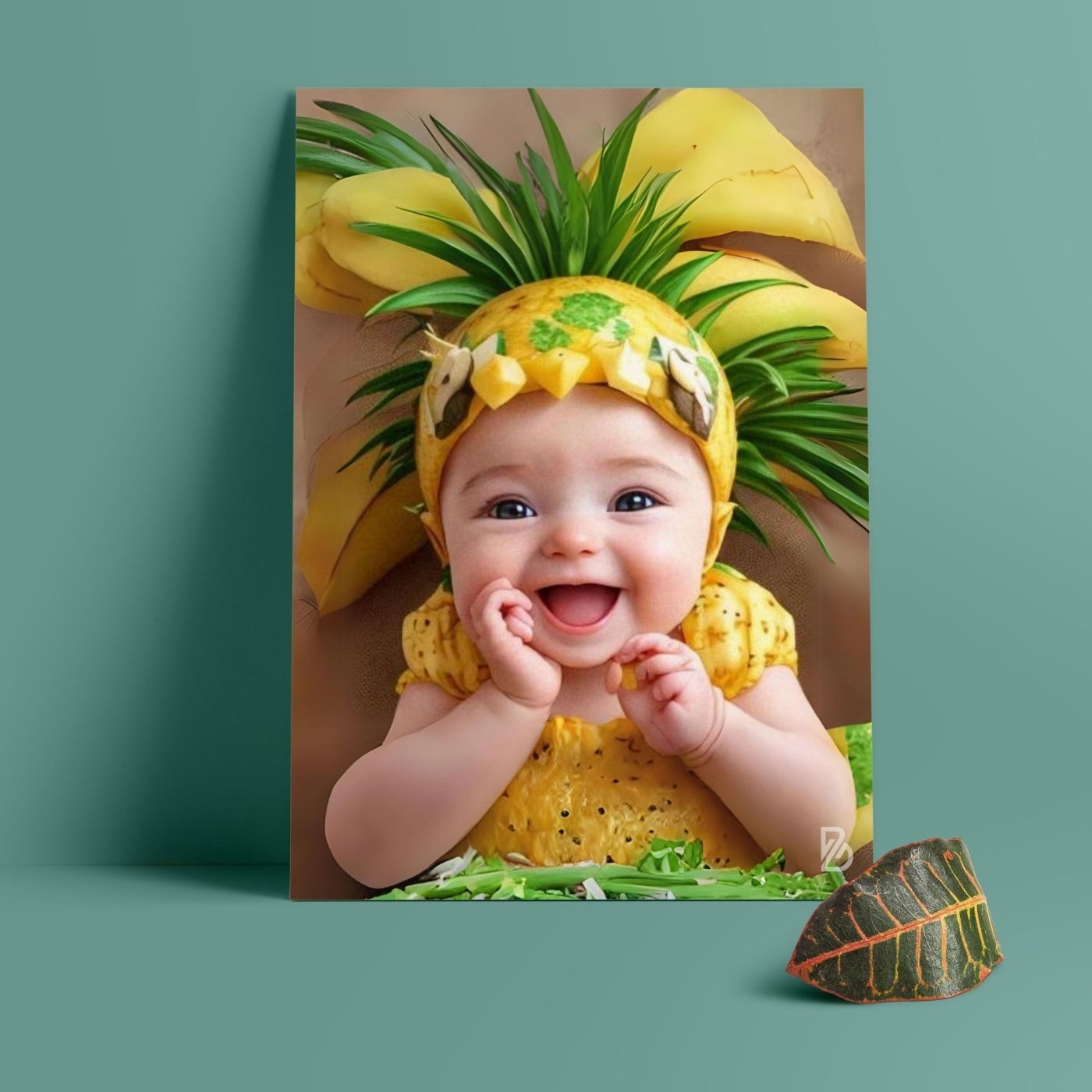 Brandian Baby Photos For Wall Nurture Your Nest with a Cute Baby Poster for Pregnant Women Joyful Anticipation A4 Size (29 cms X 21 cms) Set of 6