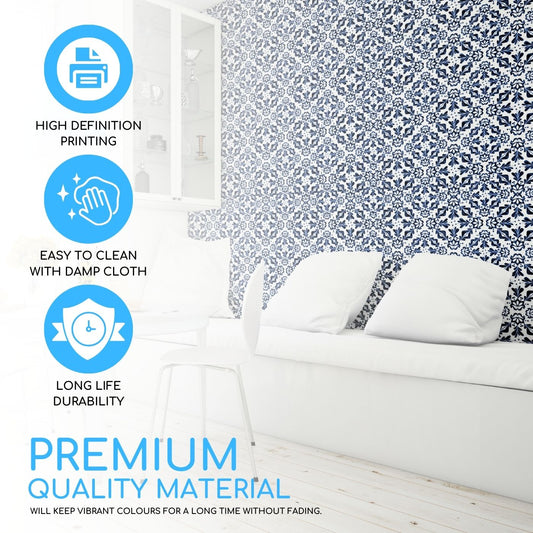 Brandian Sticker Tiles for Wall Splash Proof Your Kitchen with Trendy Kitchen Oil Proof Wallpaper Easy Clean Chic Look PVC Waterproof Adhesive Tiles in Multicolor Size 6 x 6 Inch