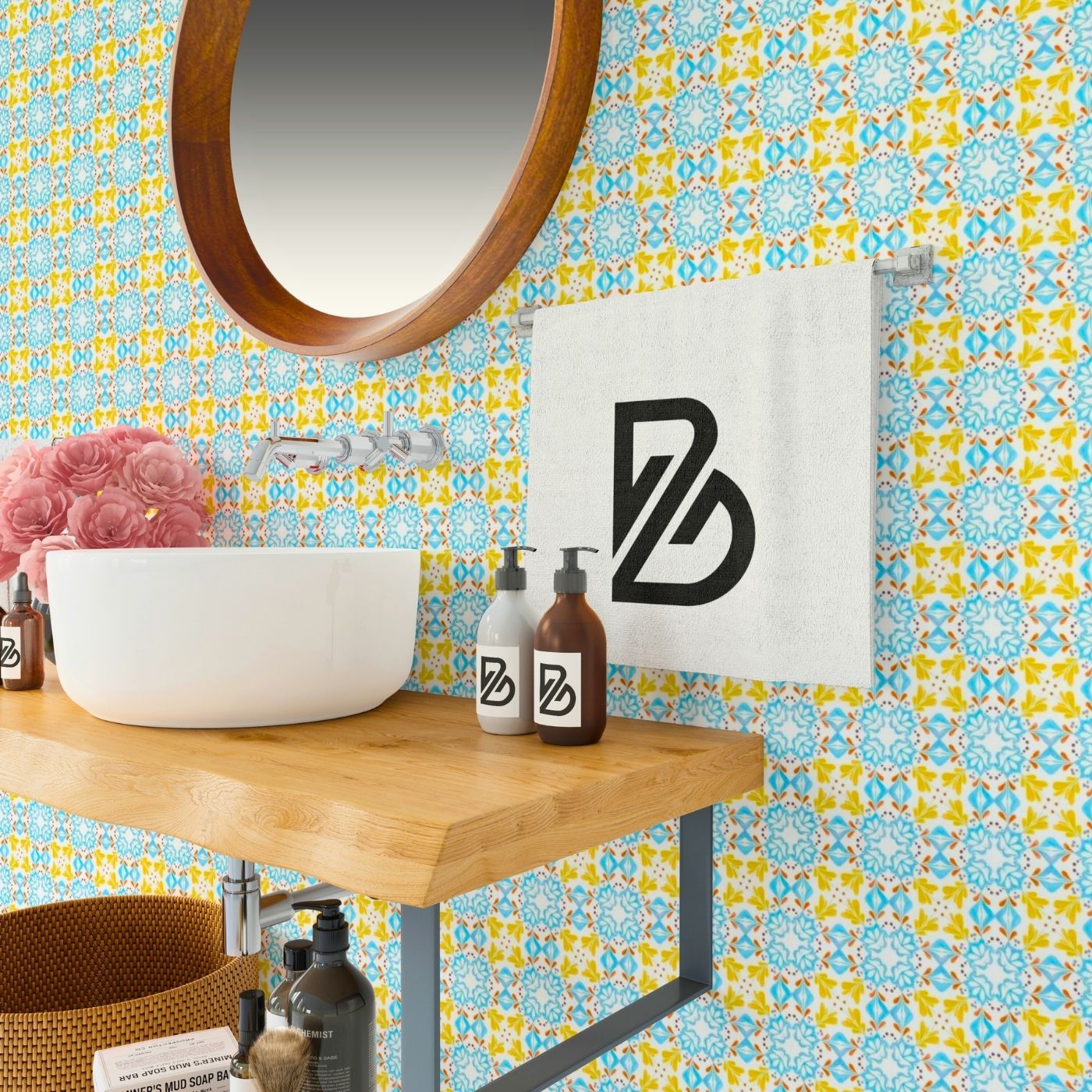 Brandian Sticker Tiles for Wall Modern Makeover Revitalize Your Home with Wall Tiles for Home Chic and Timeless Design PVC Waterproof Adhesive Tiles in Multicolor Size 6 x 6 Inch