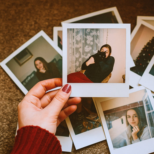 Brandian Customised Mini Photo Prints Cherished Keepsakes Create Unique Moments with Custom Photo Prints Decor Customized Mini Photos Print Size 4 X 3 Inches, White