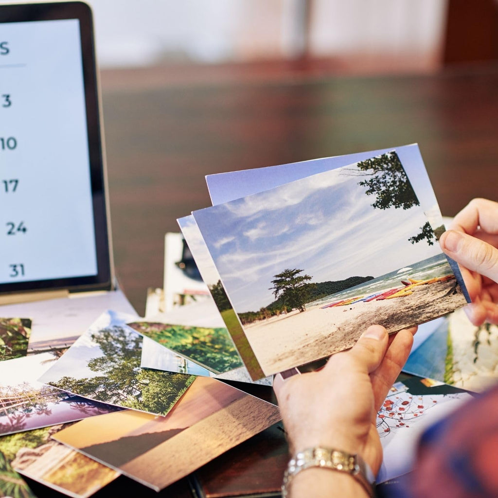 Brandian Customised Big Photo Print, Size 4 X 6 Inches, White