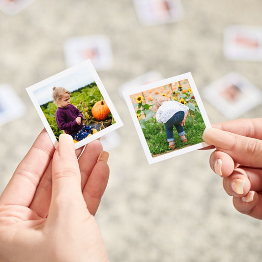 Brandian 24 Mini Photo Prints Capture Moments Your Way with Customized Mini Photo Prints A Personalized Touch for Your Home Size 3 x 3 Inch, Multicolor, (Pack of 24)