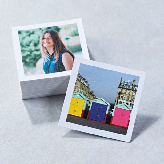 Brandian 24 Mini Photo Prints Tailor Your Space with Personalized Mini Photo Prints Unique Decor for Every Corner Size 3 x 3 Inch, Multicolor, (Pack of 24)