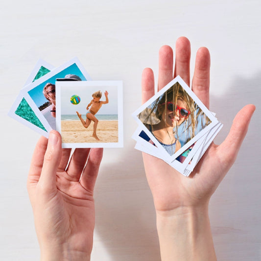 Brandian 24 Mini Photo Prints Bring Your Memories to Life with Customised Mini Photo Prints A Special Touch for Your Home Size 3 x 3 Inch, Multicolor, (Pack of 24)