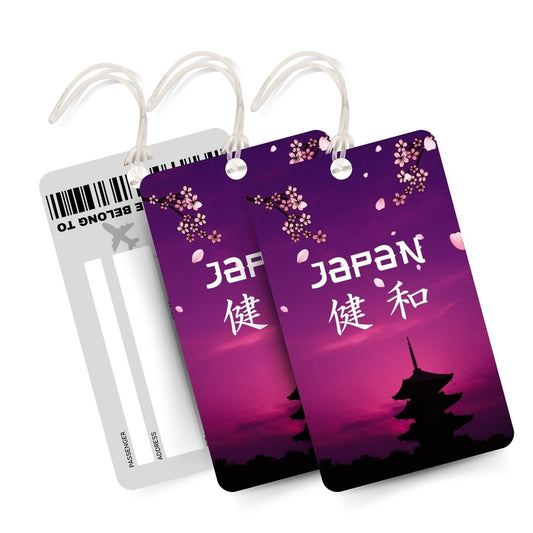 Brandian Luggage Tags and Bag Tag Japan Complete Your Travel Look with Our Fashionforward Travelling Accessories Featuring Distinctive Baggage Tags with Silicone Band, Multicolour
