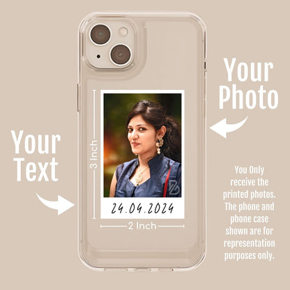 Brandian 20 Customised Phone Case Photo Prints Bring Your Favorite Moments to Your Phone Add Text & Emojis Multicolour Gift Size 3 X 2 Inches, White, (Pack of 20)