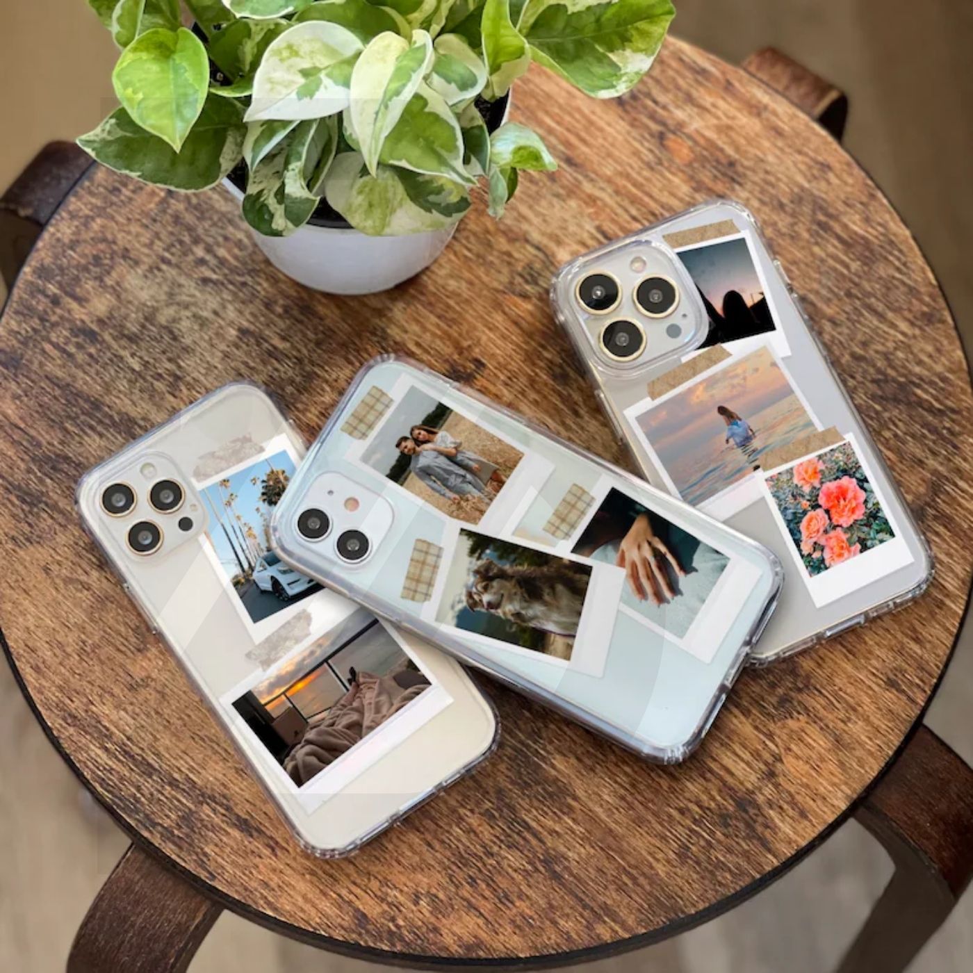 Brandian 20 Customised Phone Case Photo Prints Carry Your Moments Everywhere Add Text & Emojis Multicolour Gift Size 3 X 2 Inches, White, (Pack of 20)