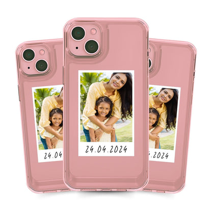 Brandian 20 Customised Phone Case Photo Prints Your Phone, Your Memories Add Text & Emojis Multicolour Gift Size 3 X 2 Inches, White, (Pack of 20)