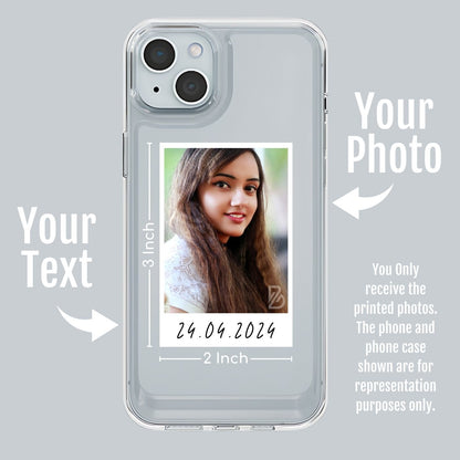 Brandian 20 Customised Phone Case Photo Prints Personalized Memories on Your Device Add Text & Emojis Multicolour Gift Size 3 X 2 Inches, White, (Pack of 20)