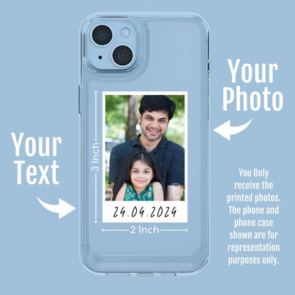 Brandian 20 Customised Phone Case Photo Prints Carry Your Favorite Moments Everywhere Add Text & Emojis Multicolour Gift Size 3 X 2 Inches, White, (Pack of 20)