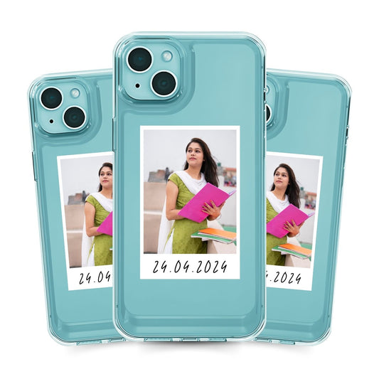 Brandian 20 Customised Phone Case Photo Prints Preserve Your Memories in Style Add Text & Emojis Multicolour Gift Size 3 X 2 Inches, White, (Pack of 20)