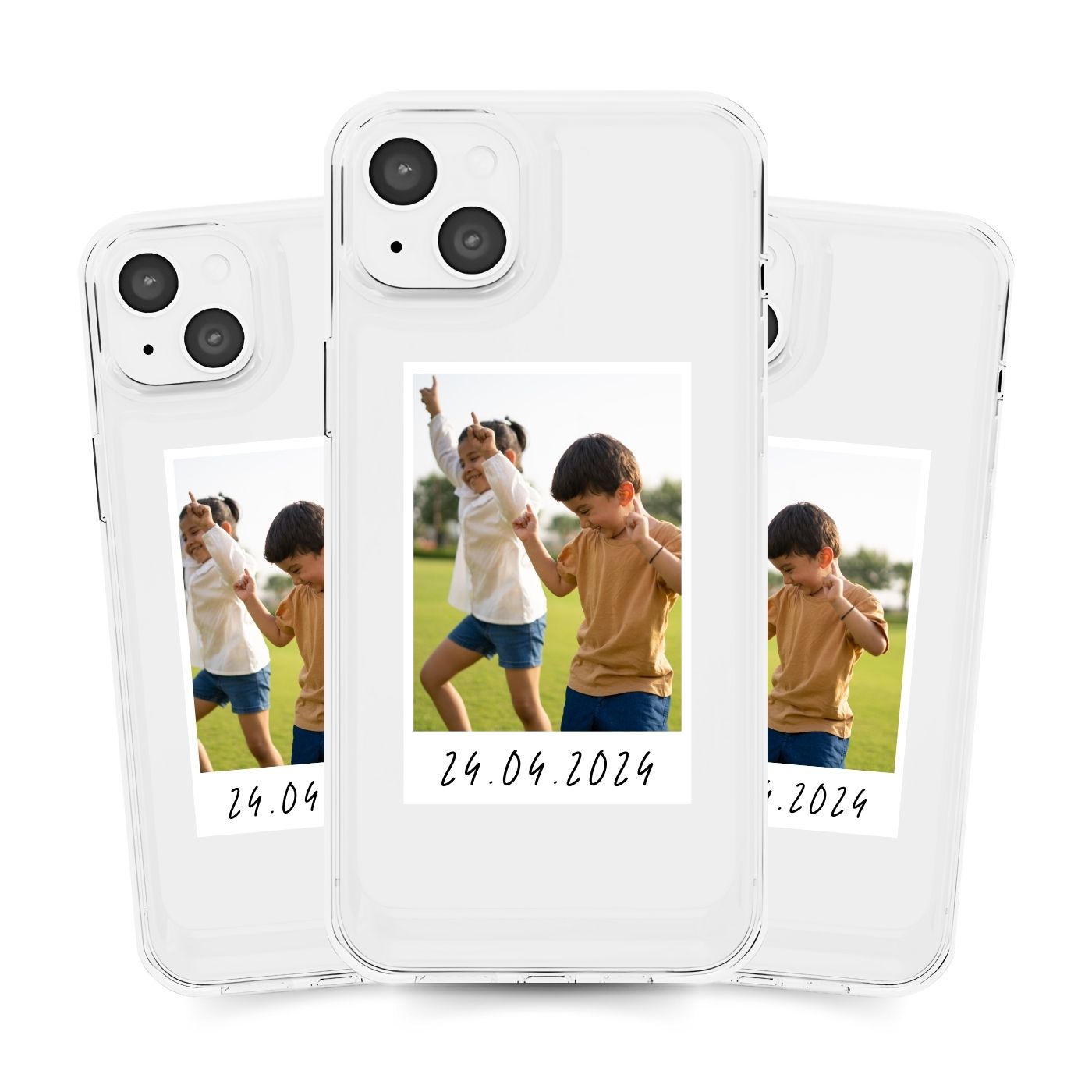 Brandian 20 Customised Phone Case Photo Prints Personalized Phone Art, Your Way Add Text & Emojis Multicolour Gift Size 3 X 2 Inches, White, (Pack of 20)