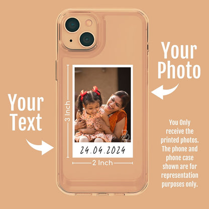 Brandian 20 Customised Phone Case Photo Prints Carry Your Moments Everywhere Add Text & Emojis Multicolour Gift Size 3 X 2 Inches, White, (Pack of 20)