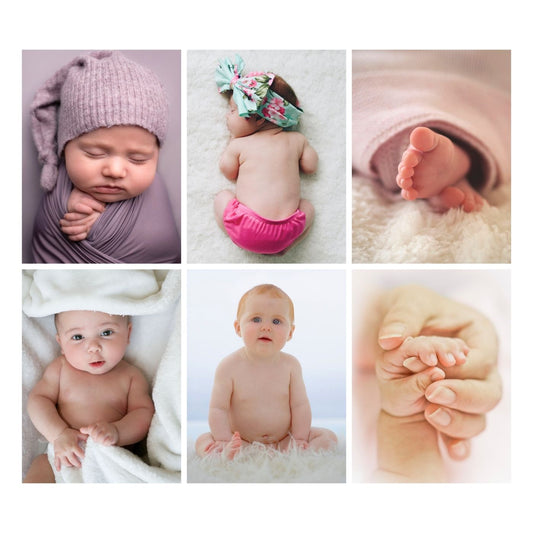 Brandian Baby Photos Radiant Memories Capture The Essence Of Motherhood With Our Enchanting Collection Of Baby Photos For Pregnant Women For Cherish Moment A4 Size (29 cms X 21 cms) Set Of 6