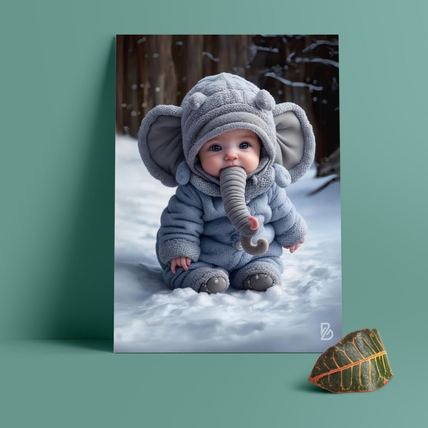 Brandian Baby Photos For Wall Cherish Motherhood with a Cute Baby Poster for Pregnant Women Wall Addition A4 Size (29 cms X 21 cms) Set of 6