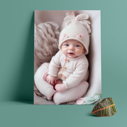 Brandian Baby Photos For Wall Cherish Motherhood with a Cute Baby Poster for Pregnant Women Wall Addition A4 Size (29 cms X 21 cms) Set of 6