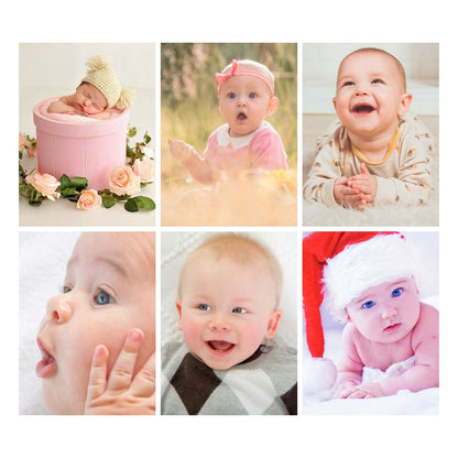 Brandian Baby Photos Joyful Imagery Embrace The Journey With Captivating Baby Poster For Pregnant Women Frame Your Moments Of Joy And Anticipation With Elegance Size (29 cms X 21 cms) Set Of 6