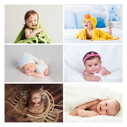 Brandian Baby Photos Nurturing Nurture Personalize Your Haven With Charming Baby Posters For Expecting Moms Create A Cozy Sanctuary Filled With Love A4 Size (29 cms X 21 cms) Set Of 6