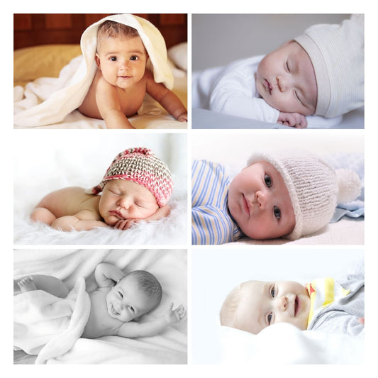 Brandian Baby Photos Tender Treasures Display Your Journey With Enchanting Baby Photos For The Wall Let Every Glance Evoke Sweet Memories And Anticipation A4 Size (29 cms X 21 cms) Set Of 6