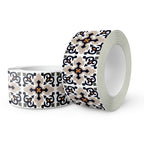 Brandian Wall Tiles Stickers Roll Waterproof Self Adhesive Border Wall Stickers for Living Room, Kitchen Backsplash Tiles Sticker, Peel N Stick Mosaic Tiles for Wall,  Abstract