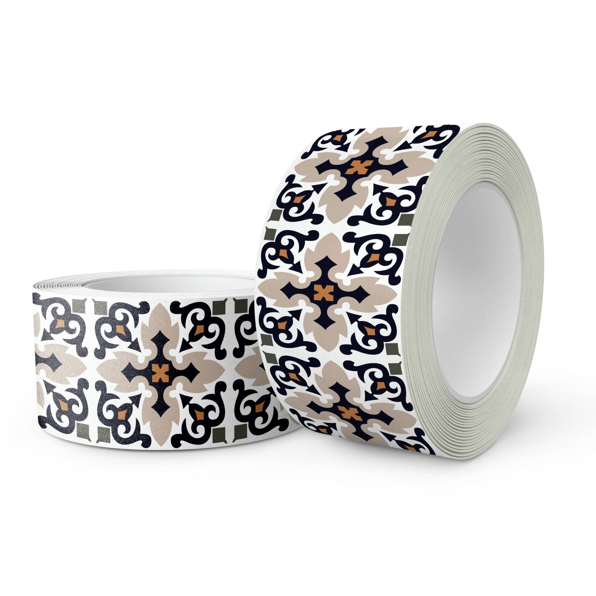 Brandian Wall Tiles Stickers Roll Waterproof Self Adhesive Border Wall Stickers for Living Room, Kitchen Backsplash Tiles Sticker, Peel N Stick Mosaic Tiles for Wall,  Abstract