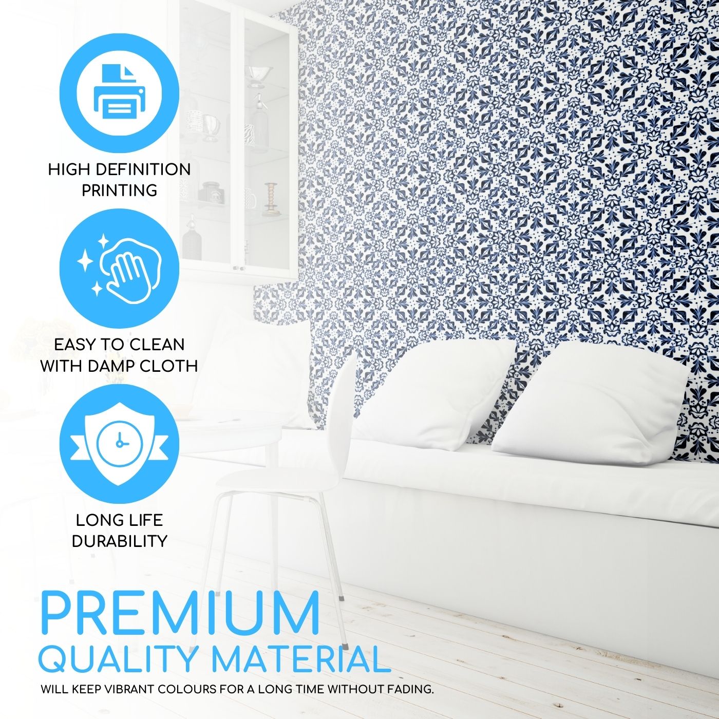 Brandian Sticker Tiles for Wall Splash Proof Your Kitchen with Trendy Kitchen Oil Proof Wallpaper Easy Clean Chic Look PVC Waterproof Adhesive Tiles in Multicolor Size 6 x 6 Inch