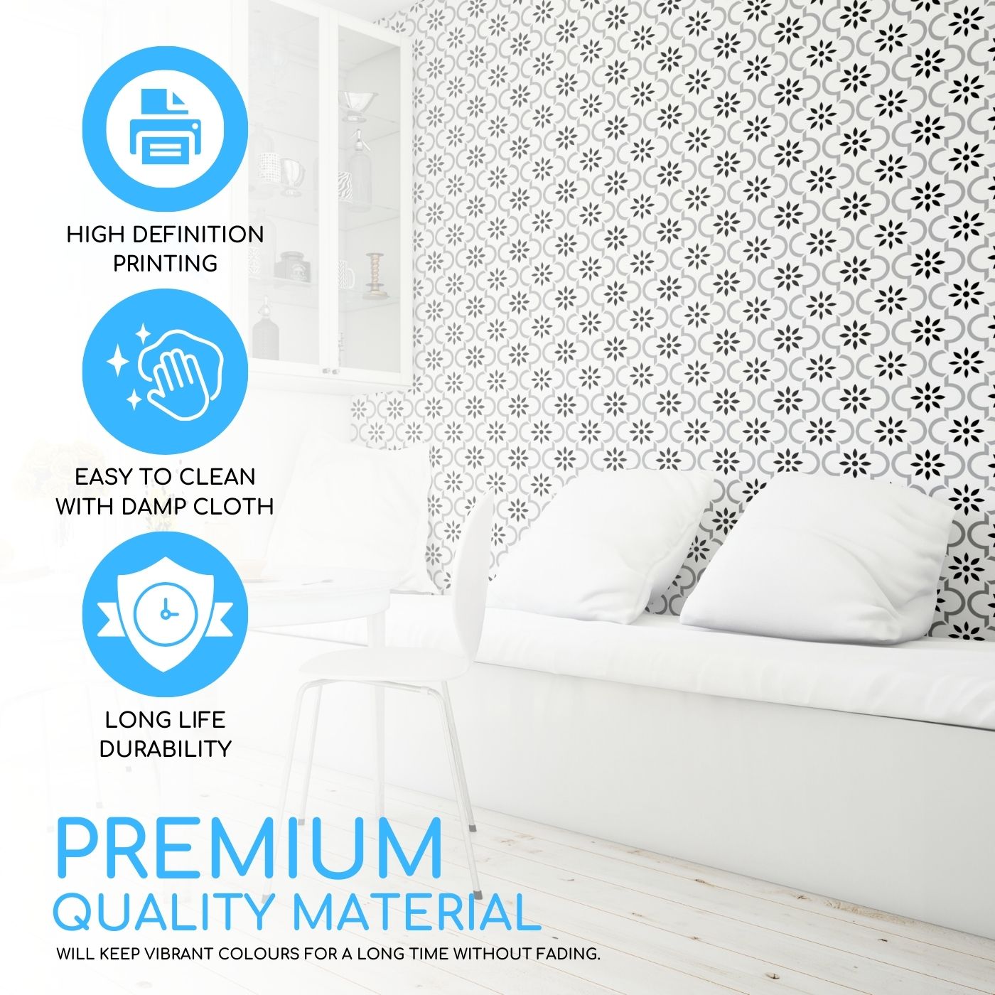 Brandian Sticker Tiles for Wall Kitchen Charm Redefined with Self Adhesive Tiles for Wall Easy Application Stunning Impact PVC Waterproof Adhesive Tiles in Multicolor Size 6 x 6 Inch