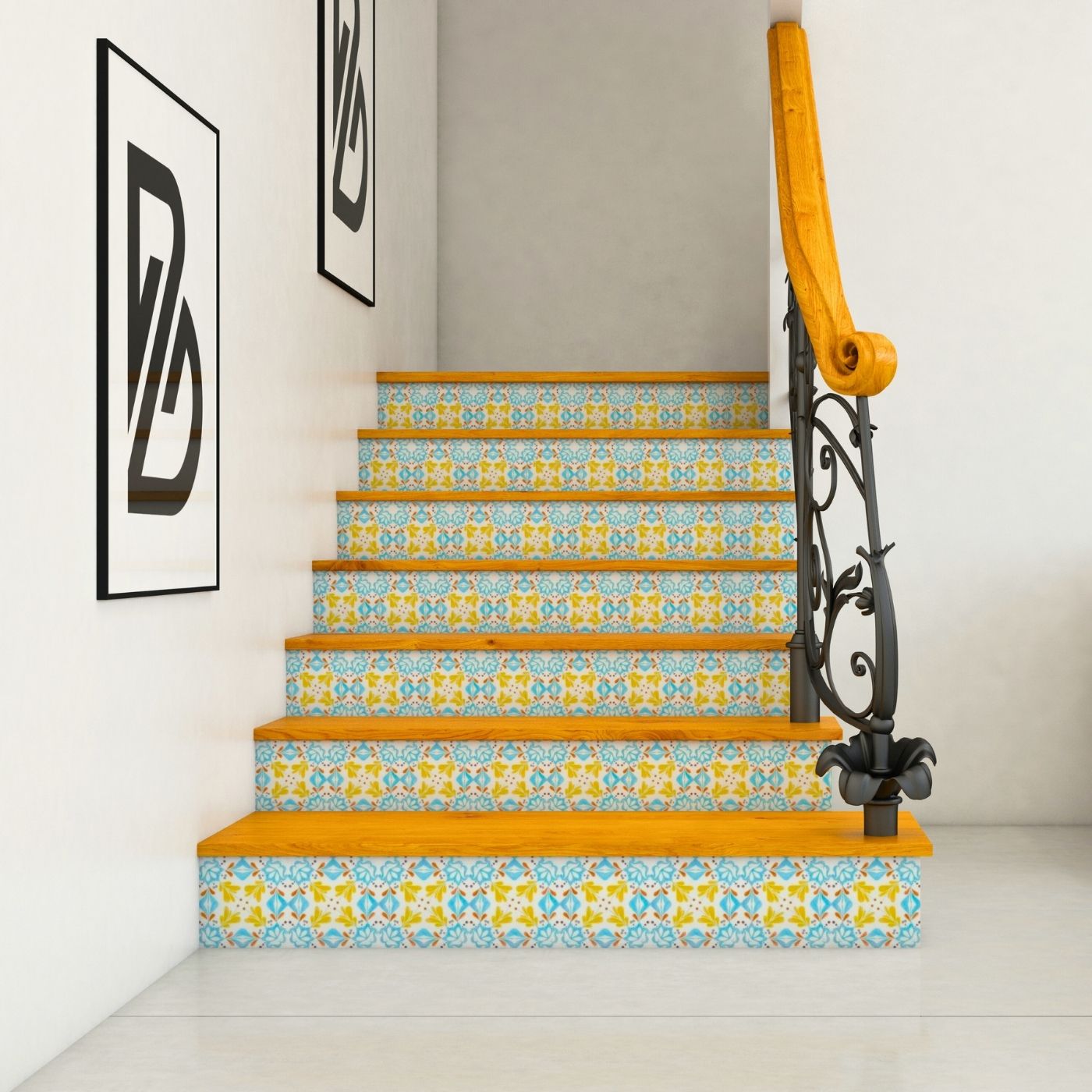 Brandian Sticker Tiles for Wall Modern Makeover Revitalize Your Home with Wall Tiles for Home Chic and Timeless Design PVC Waterproof Adhesive Tiles in Multicolor Size 6 x 6 Inch