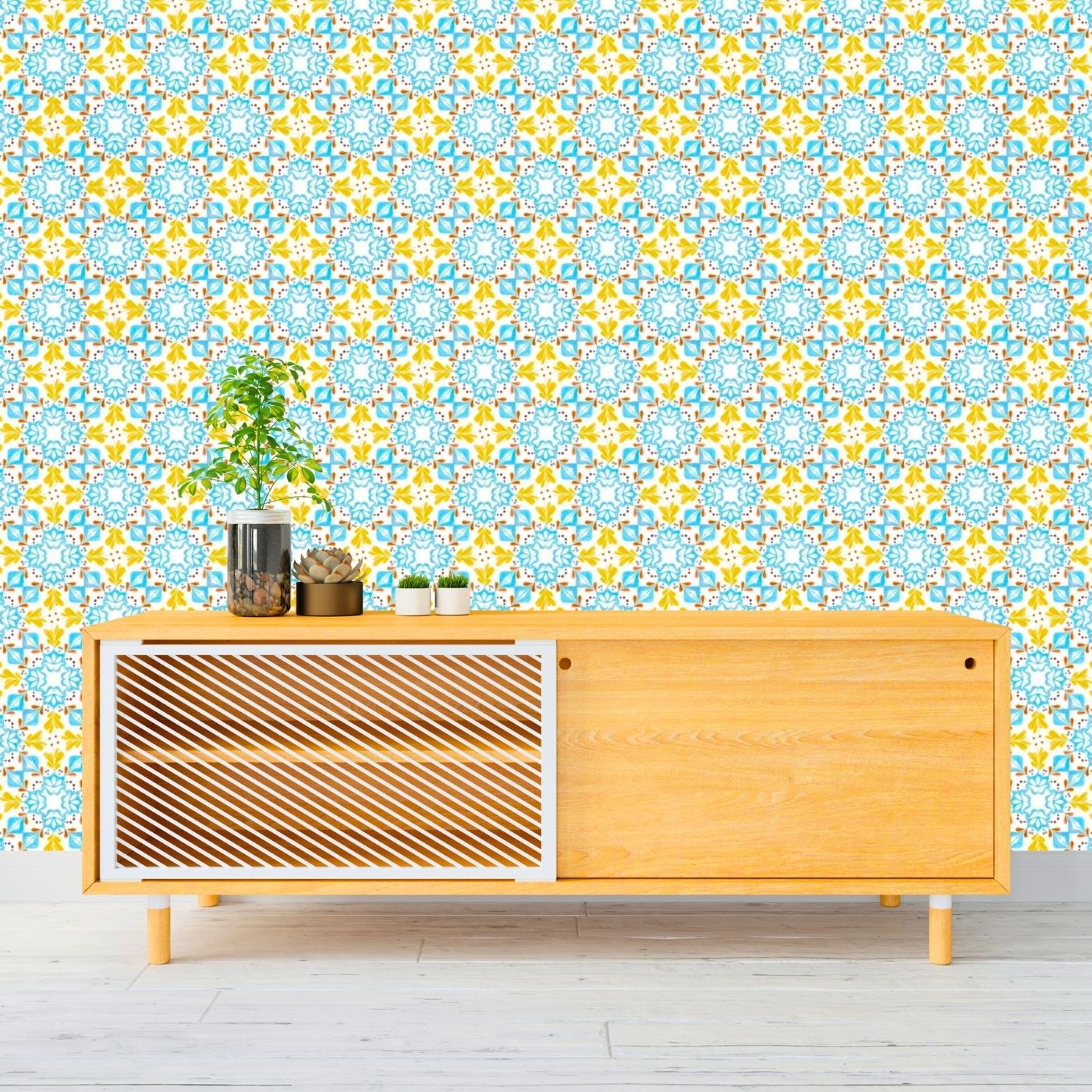 Brandian Sticker Tiles for Wall Modern Makeover Revitalize Your Home with Wall Tiles for Home Chic and Timeless Design PVC Waterproof Adhesive Tiles in Multicolor Size 6 x 6 Inch