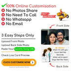 Brandian Wallet Card Customized The Gift for Boyfriend Unique Gift Surprise Him with a Customised Wallet Card