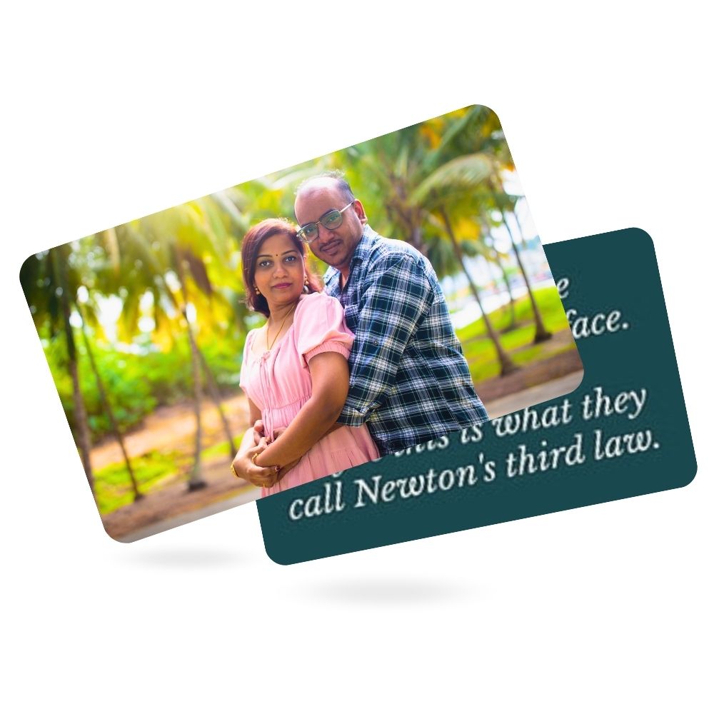 Brandian Customised Wallet Cards Best Gift For Husband Wife Meaningful Gift For Couples Add Your Spotify Playlist and Songs, PVC Card