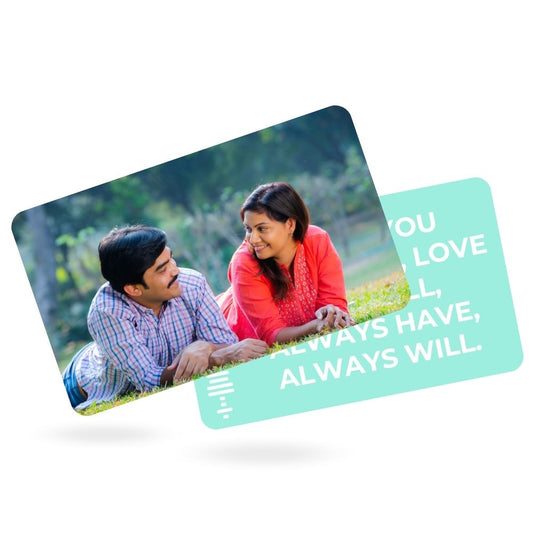 Brandian Customised Wallet Cards Heartfelt Gift Her With A Special Message Gift Her Heartfelt Moments Feature Personalised Photos And Messages