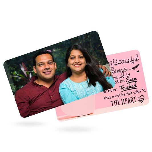 Brandian Customised Wallet Cards Thoughtful Gifts Men With Personalised Photos Make Every Occasion Special Him Feature Personalised Photos Creating A Memorable And Thoughtful Gift