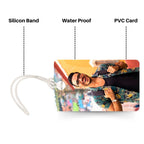 Brandian (Pack of 1) Personalized Travel Bag Tags | Custom Name Tags for Luggage, School Bags & Backpacks | Durable PVC with Silicone Loop