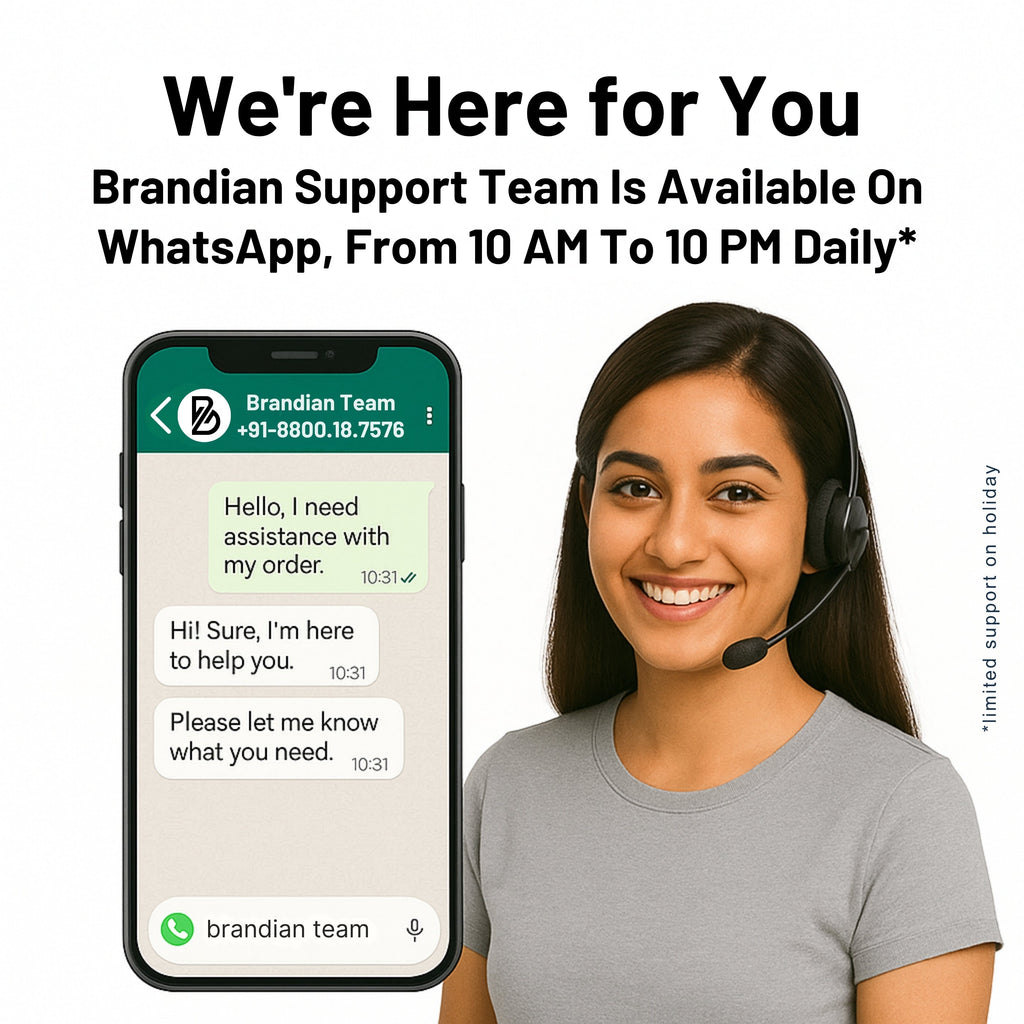 Brandian Customised Square Mini Photo Print, Size 3 X 3 Inches, White