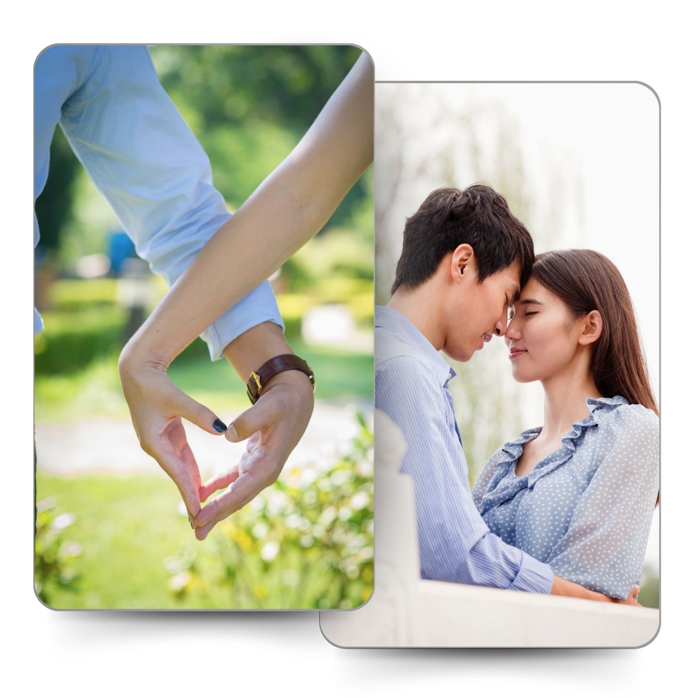 Brandian | Pack of 1 | Love Wallet Card with Custom Photo & Spotify Song | Size 8.6 x 5.4 cm | Wallet Card