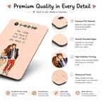 Brandian | Pack of 1 | Personalized Pocket Wallet Card with Custom Spotify Song | Size 8.6 x 5.4 cm | Wallet Card