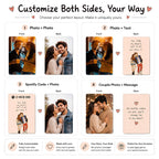 Brandian | Pack of 1 | Personalized Memory Wallet Card with Spotify Song | Size 8.6 x 5.4 cm | Wallet Card